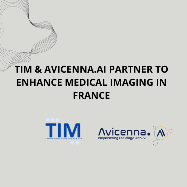 TIM & AVICENNA.AI  announce strategic partnership to strengthen medical imaging in France
