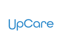 blue logo with 'upcare' text