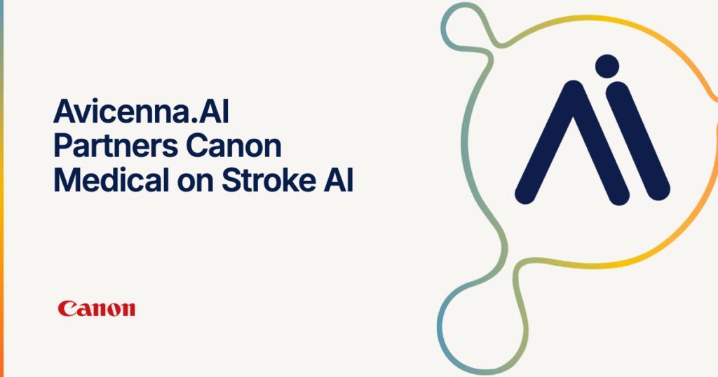 Partnership announcement for stroke AI